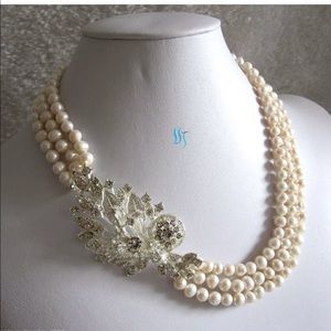 Freshwater Pearl wedding necklace